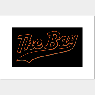 San Francisco The Bay Baseball Fan Tee: Celebrate The City in Style! Posters and Art
